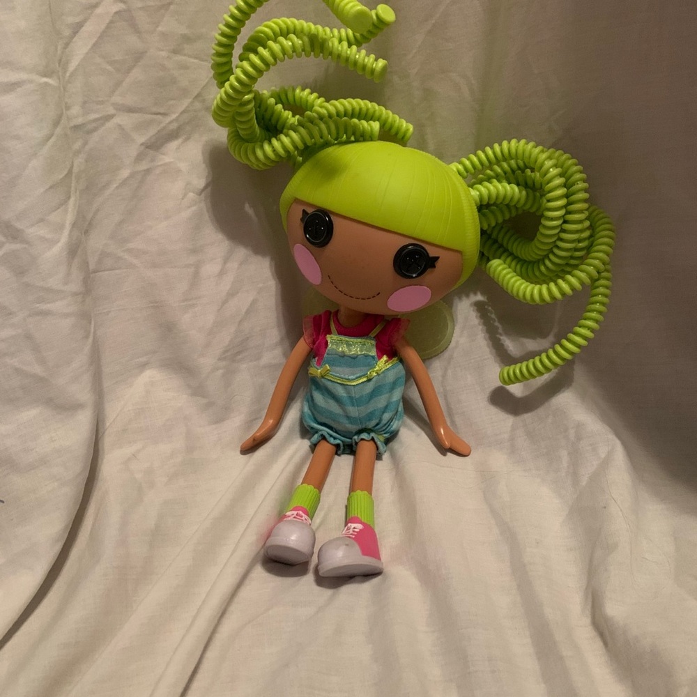Lalaloopsy Doll Pix E. Flowers Green Silly Hair
